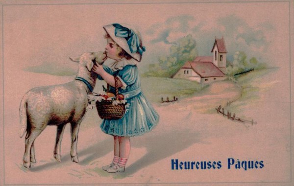 Heureuses Pâques Vorderseite