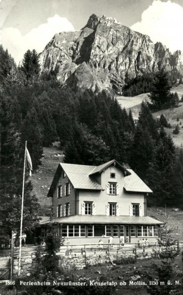 Kennelalp, Ferienheim Neumünster Vorderseite