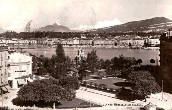 Genève - Place des Alpes Vorderseite