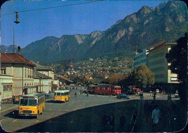 Chur - Bahnhofplatz Vorderseite