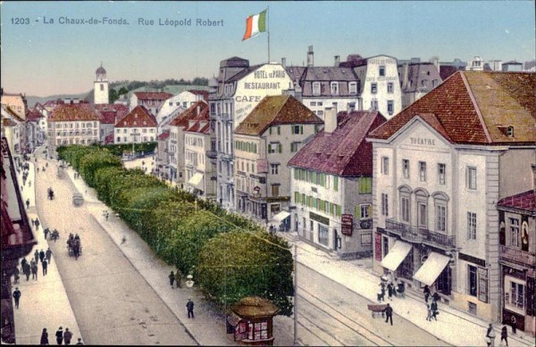 La Chaux-de-Fonds - Rue Léopold Robert Vorderseite