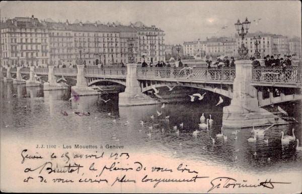 Les Mouttes à Genève Vorderseite