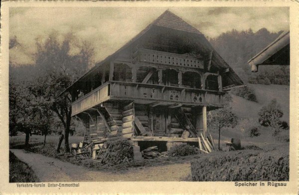 Speicher in Rügsau Vorderseite