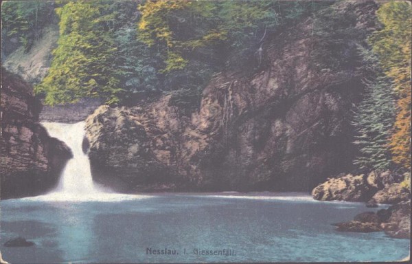 Nesslau, Giessenfall Vorderseite
