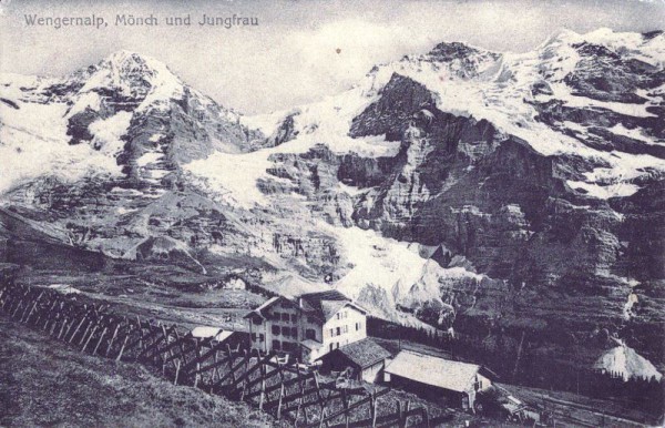 Wengernalp Mönch und Jungfrau