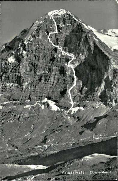 Grindelwald. Eigernordwand Vorderseite