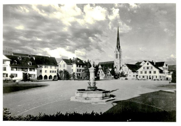 Amriswil, Marktplatz Vorderseite