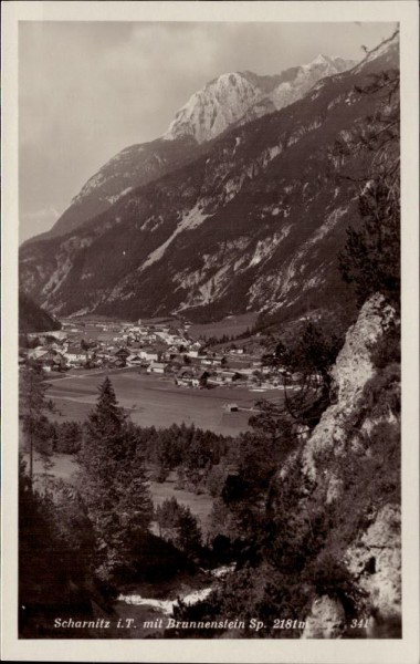 Scharnitz i.T. mit Brunnenstein