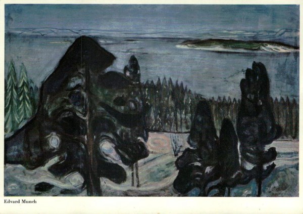 Winternacht, Walter Classen Vorderseite