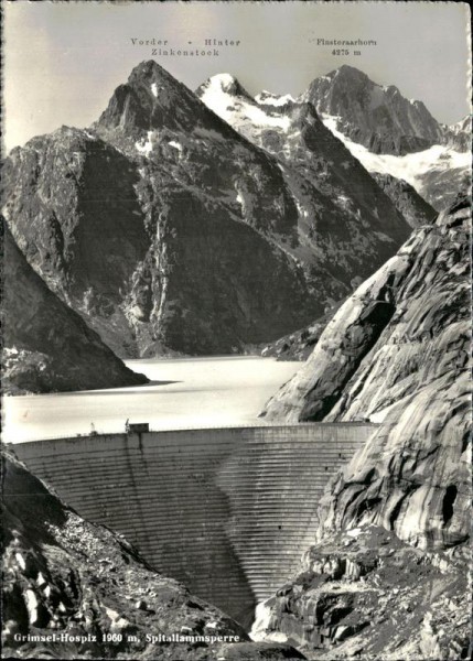 Grimselpass Vorderseite