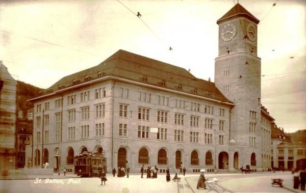 St.Gallen, Post Vorderseite