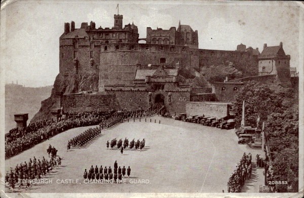 Edinburgh Castle, Changing the guard