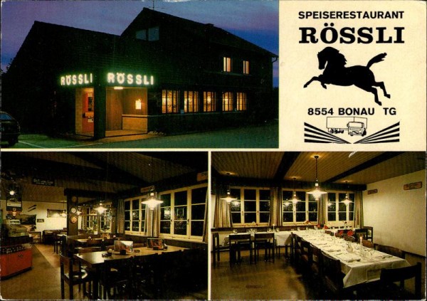 Bonau, Restaurant Rössli Vorderseite