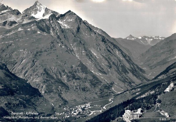 Zermatt - Riffelalp Vorderseite