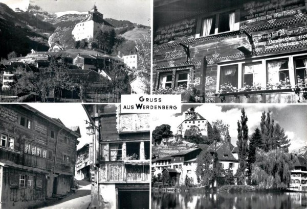 Gruss aus Werdenberg Vorderseite