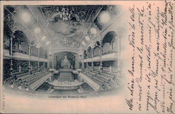 Genève, Victoria Hall Vorderseite