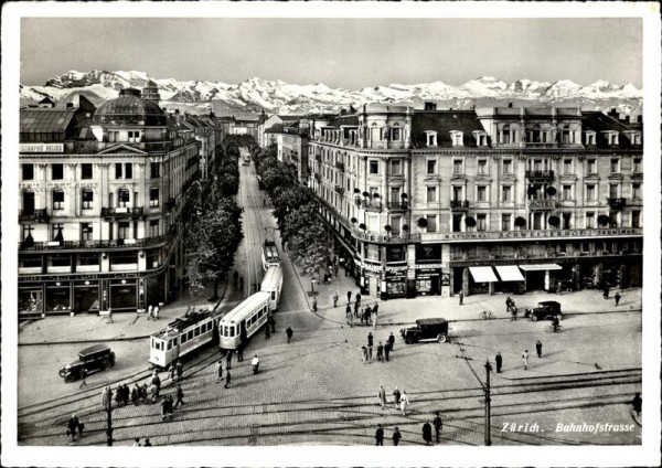Bahnhofstrasse (Zürich) Vorderseite