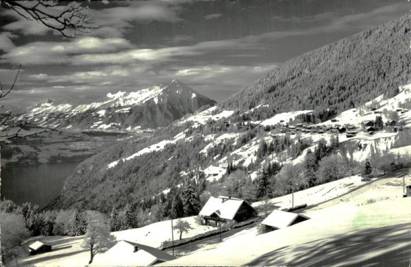 Beatenberg mit Thunersee Vorderseite