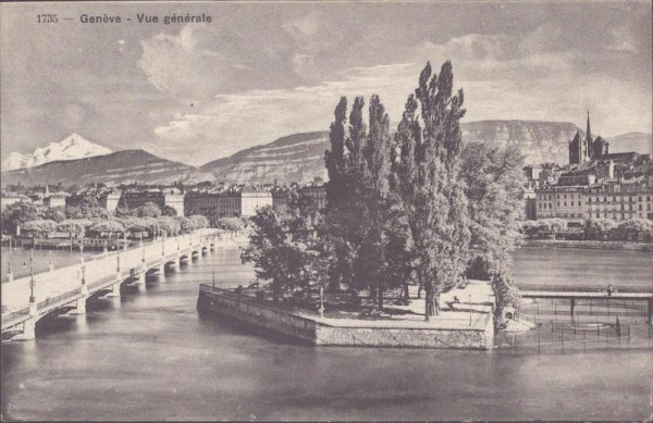 Genève, vue générale Vorderseite