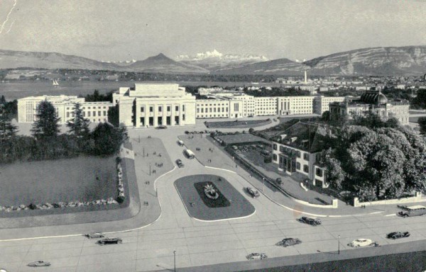 Palais des Nations Vorderseite