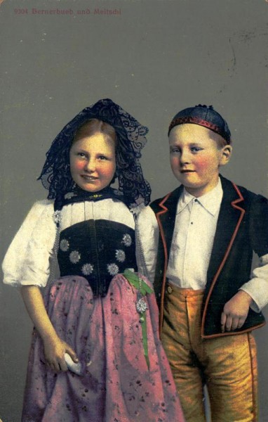 Bernerbueb und Meitschi Vorderseite