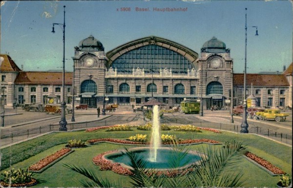 Basel/Hauptbahnhof Vorderseite