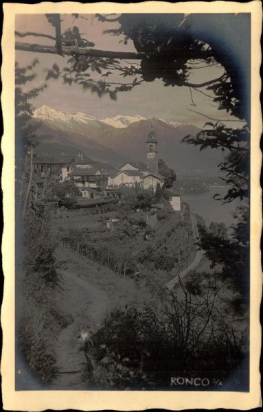 Ronco sopra Ascona Vorderseite