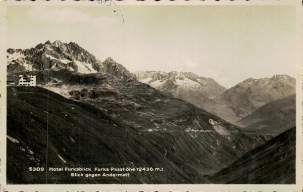 Hotel Furkablick Vorderseite