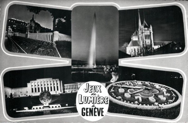 Jeux de Lumiere à Genève Vorderseite
