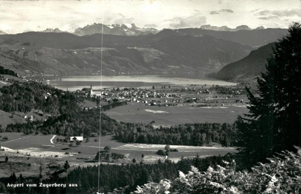 Aegeri vom Zugerberg  Vorderseite