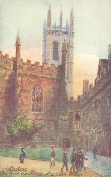 Oxford, Open-air Pulpit, Magdalen College