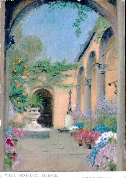 Florenz - Villa Benivieni Vorderseite