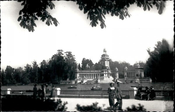 Retiro-Park Madrid Vorderseite