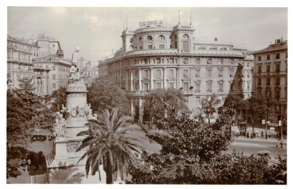 Genova, Piazza Acquaverde Vorderseite