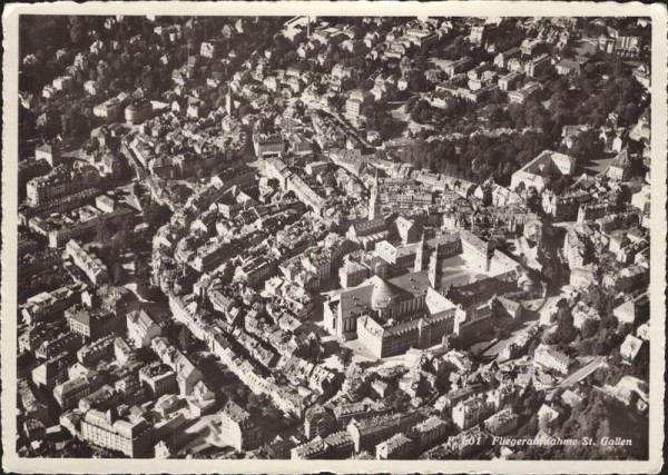 Fliegeraufnahme (St. Gallen) Vorderseite