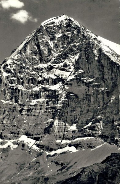 Eiger mit Eigernordwand Vorderseite