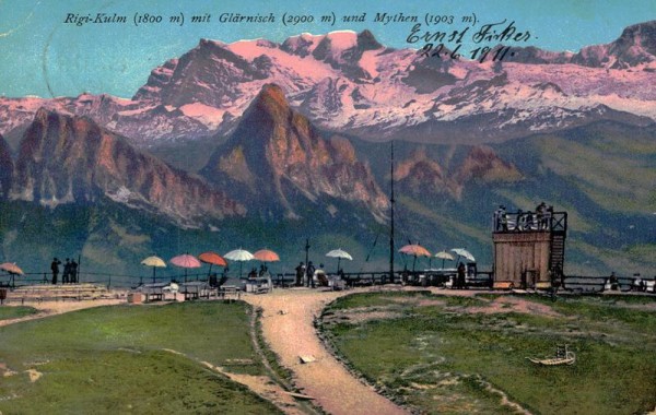 Rigi-Kulm Vorderseite
