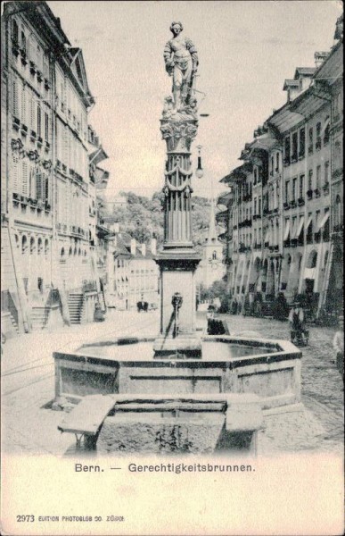 Gerechtigkeitsbrunnen (Bern) Vorderseite