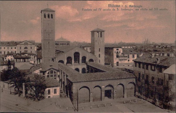 Sant’Ambrogio (Mailand) Vorderseite
