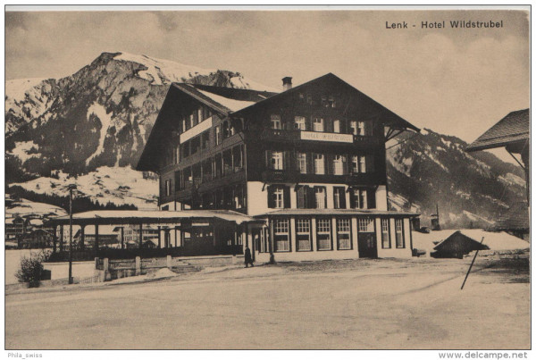 Lenk - Hotel Wildstrubel - Ansichtskartenverlag AG Bern No. 255