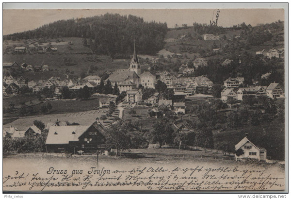 Gruss aus Teufen - Generalansicht - Bad Sonder