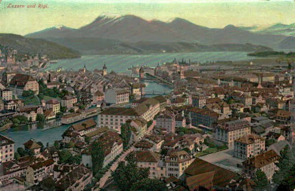 Luzern und Rigi Vorderseite