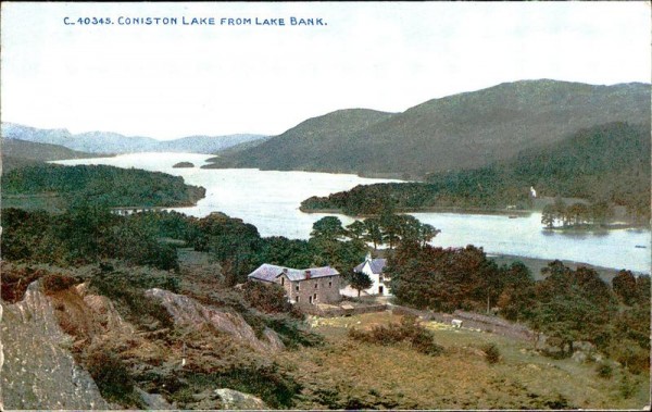 Coniston Lake from Lake Bank. Vorderseite