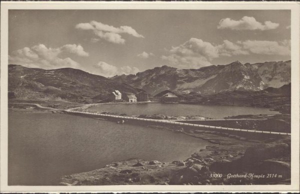 Gotthard-Hospiz (2114 m) Vorderseite