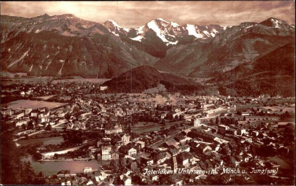 Interlaken - Unterseen (Mönch und Jungfrau) Vorderseite