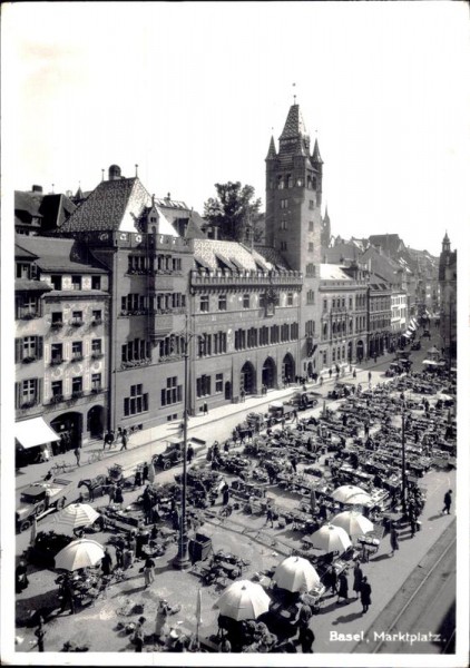 Basel - Marktplatz Vorderseite