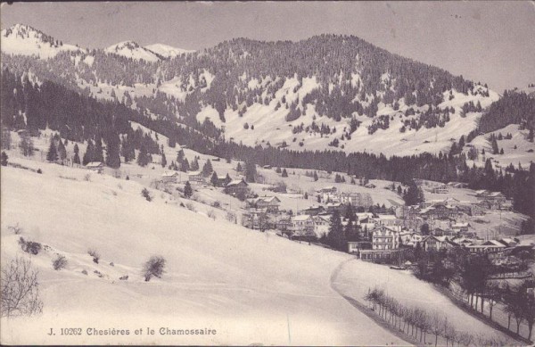 Chesières et le Chamossaire