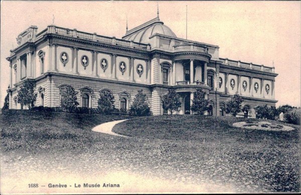 Genève - Le Musée Ariana Vorderseite