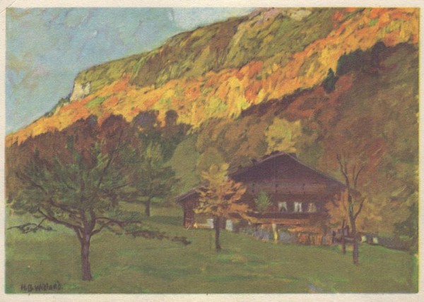 H.-B. Wieland, Das Haus am Wald Vorderseite