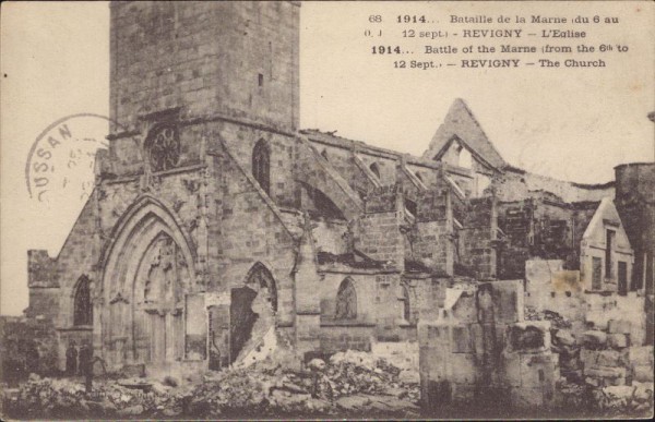 Revigny, la guerre 1914-15